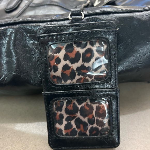 Maxx New York Black Leather Handbag Gorgeous, Well built!!,NEW - Picture 6 of 9